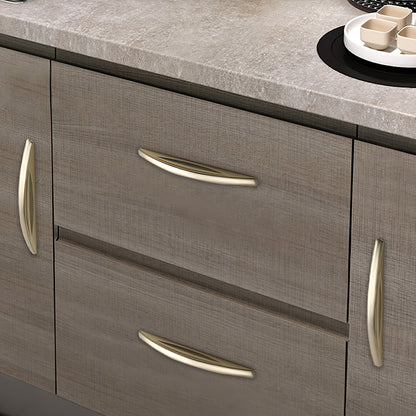 Arched Zinc Alloy Cabinet Handles and Drawer Pulls