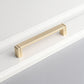 Modern Minimalist Zinc Alloy Square Cabinet Pulls