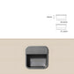 Flush Recessed Sliding Door Handles, Zinc Alloy Concealed Pulls
