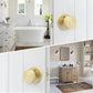 Heavy Duty Round Passage Door Knobs for Hallway and Closet Doors