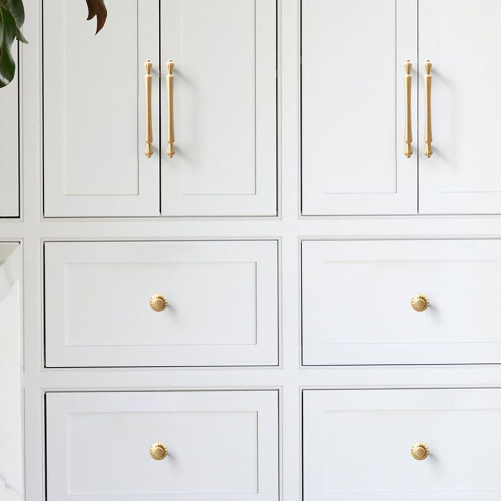 French Spindle Cabinet Pulls, Ring Pulls and Knobs