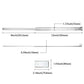 3/4 Extension Center Mount Slides Drawer Slides