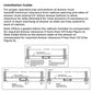 3/4 Extension Center Mount Slides Drawer Slides