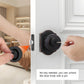 Stainless Steel Interior Door Knobs with Privacy and Passage Options