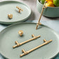 Fluted Gold Cabinet Handles and Knobs