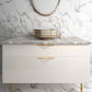 Zinc Alloy Curved Wave Cabinet Handles, Pulls, and Knobs