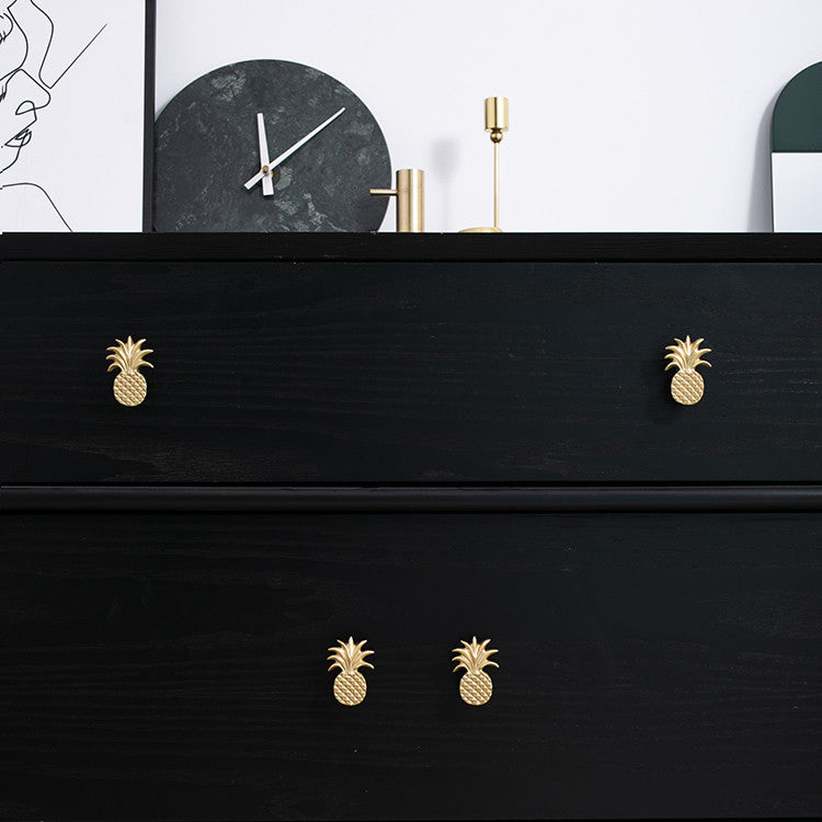 Solid Brass Pineapple Cabinet Knobs