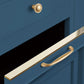 Curved Cabinet Pull Handles and Matching Round Knobs