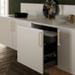Two-Tone Knurled Cabinet Pulls and Knobs
