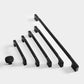 Square Cabinet Pulls and Knobs in Zinc Alloy