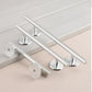 Round Bar Cabinet Pulls and Drawer Handles with Round Bases