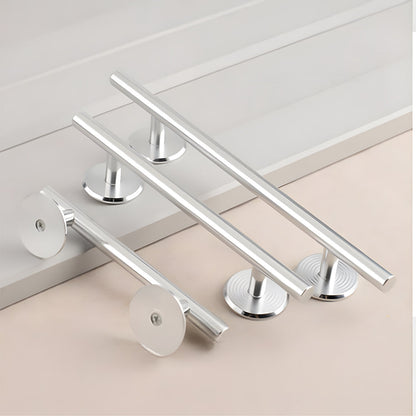 Round Bar Cabinet Pulls and Drawer Handles with Round Bases