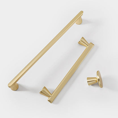 Slim Round Bar Cabinet Pulls and Knobs for Vanities