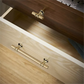 Gold Luxurious Zinc Alloy Europe Style Drawer Pulls