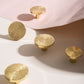 Solid Brass Texture Knob Cabinet Pulls Knobs
