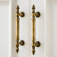 European Classical Solid Brass Cabinet Pulls and Knobs in Bronze