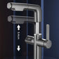 Push Button Switching Temperature Digital Bathroom Faucet