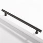 Grooved Round Bar Cabinet Pulls and Matching Knobs