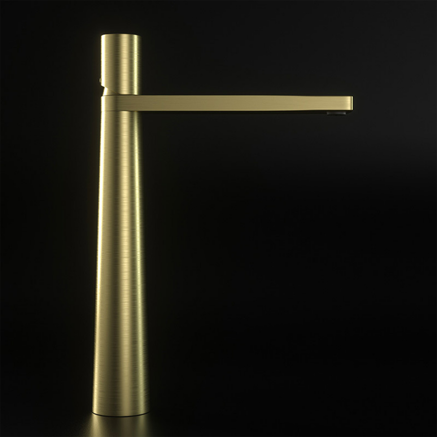 Elvik Modern Single-Handle Waterfall Single-Hole Bathroom Sink Faucet