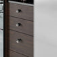 Shiny Modern Zinc Alloy Titanium Gold Black Door Pulls