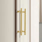Grooved Round Bar Cabinet Pulls and Matching Knobs