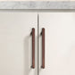 Walnut Wood Inlay Cabinet Handles and Knobs