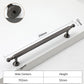 Two-Tone Zinc Alloy Kitchen Cabinet Pulls and Knobs