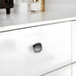 Slim Square Bar Cabinet Pulls and Matching Knobs