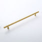 Gold Brass Round Bar Cabinet Handles and T-Bar Knobs