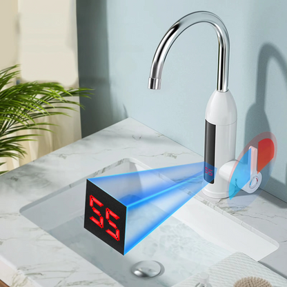 Theriva Instant Electric Water Heating Faucet with Digital LED Monitor