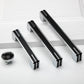 Two-Tone Chrome Cabinet Pulls with Knob Option