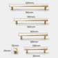 Nordic Gold Cabinet Pulls and Pyramid Cabinet Knobs
