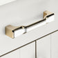 Two-Tone Gold Cabinet Pulls and Knobs
