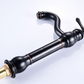 Retro Deck Mounted Cold and Hot Bathroom Sink Faucets