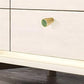 Colored Inset Cabinet Knobs for Wardrobes and Drawers