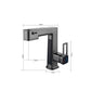 360° Rotation Liftable Bathroom Faucet with LED Digital Display