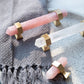 Natural Crystal Cabinet Handles and Dresser Knobs