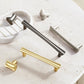 Modern Beveled Cabinet Handles and Knobs, Zinc Alloy