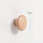 Curved Solid Wood Cabinet Handles and Round Cabinet Knobs