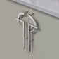 Paired Half Moon Cabinet Pulls with Bar Handles