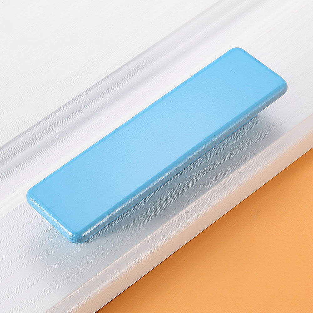 Colorful Birch Wood Cabinet Pulls and Knobs for Dressers