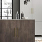 Smooth Gold Brass Cabinet Handles and Drawer Pulls