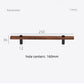 Wood Grain Cabinet Handles and Knobs with Metal Posts