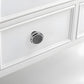 Frosted Bow Cabinet Pulls and Matching Knobs