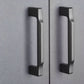Slim Square Bar Cabinet Pulls and Matching Knobs