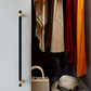 Brass Round Bar Cabinet Pulls, Drawer Handles, and Matching Knobs