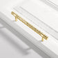 Textured T-Bar Zinc Alloy Cabinet Pulls and Drawer Handles