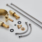 3-Hole Waterfall 2 Handles Curved Waterfall Tap