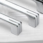 Two-Tone Chrome Cabinet Pulls with Knob Option