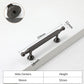 Two-Tone Zinc Alloy Kitchen Cabinet Pulls and Knobs